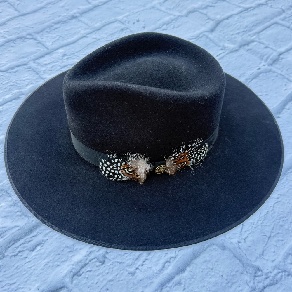 MIDTOWN B WIDE FLAT BRIM
Western Hat Womens Wool STETSON LARGE